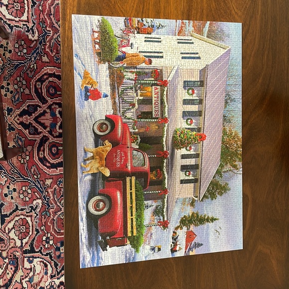 Eurographics 1,000 piece Christmas antique store puzzle - Picture 5 of 10